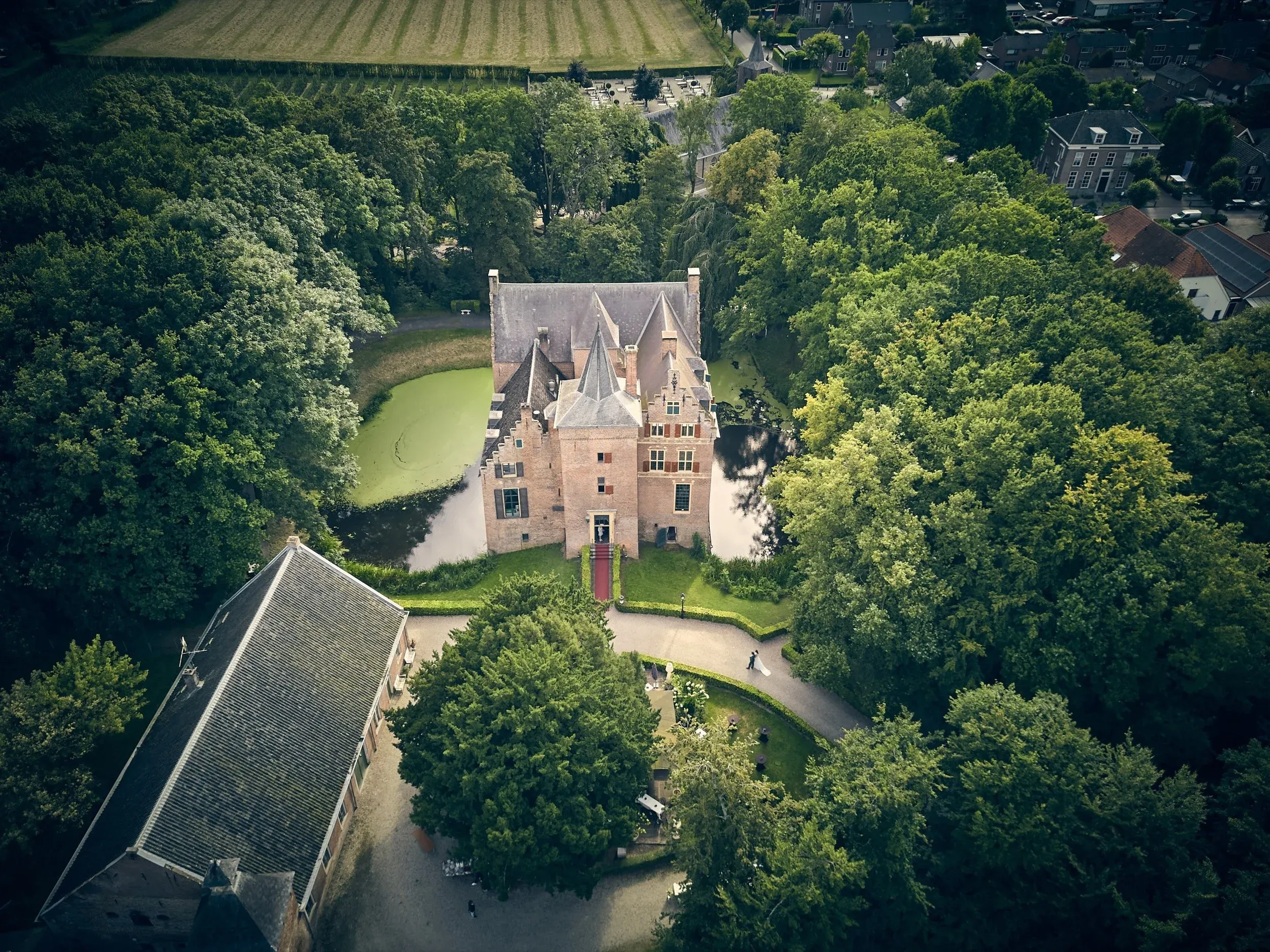 Kasteel Wijenburg bruidsfotografie