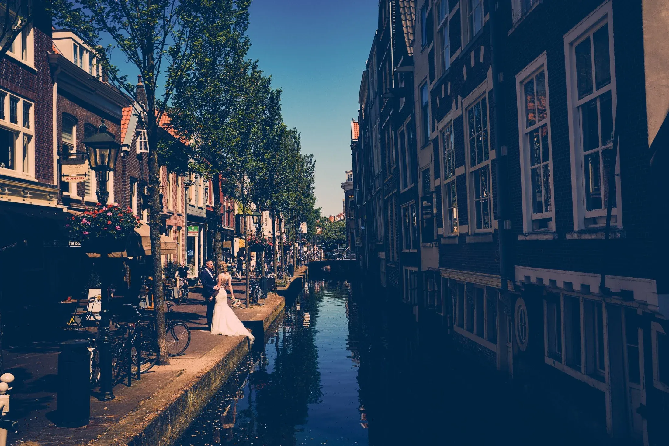 Bruiloft in Delft