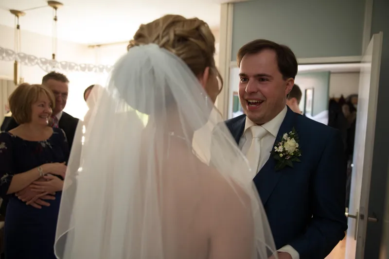 Benjamin ziet Danielle voor het eerst