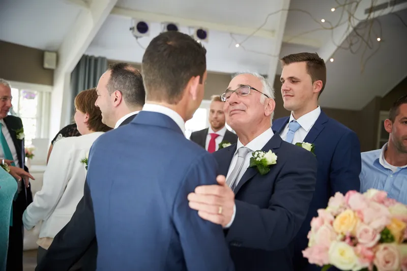 Patrick krijgt de felicitaties