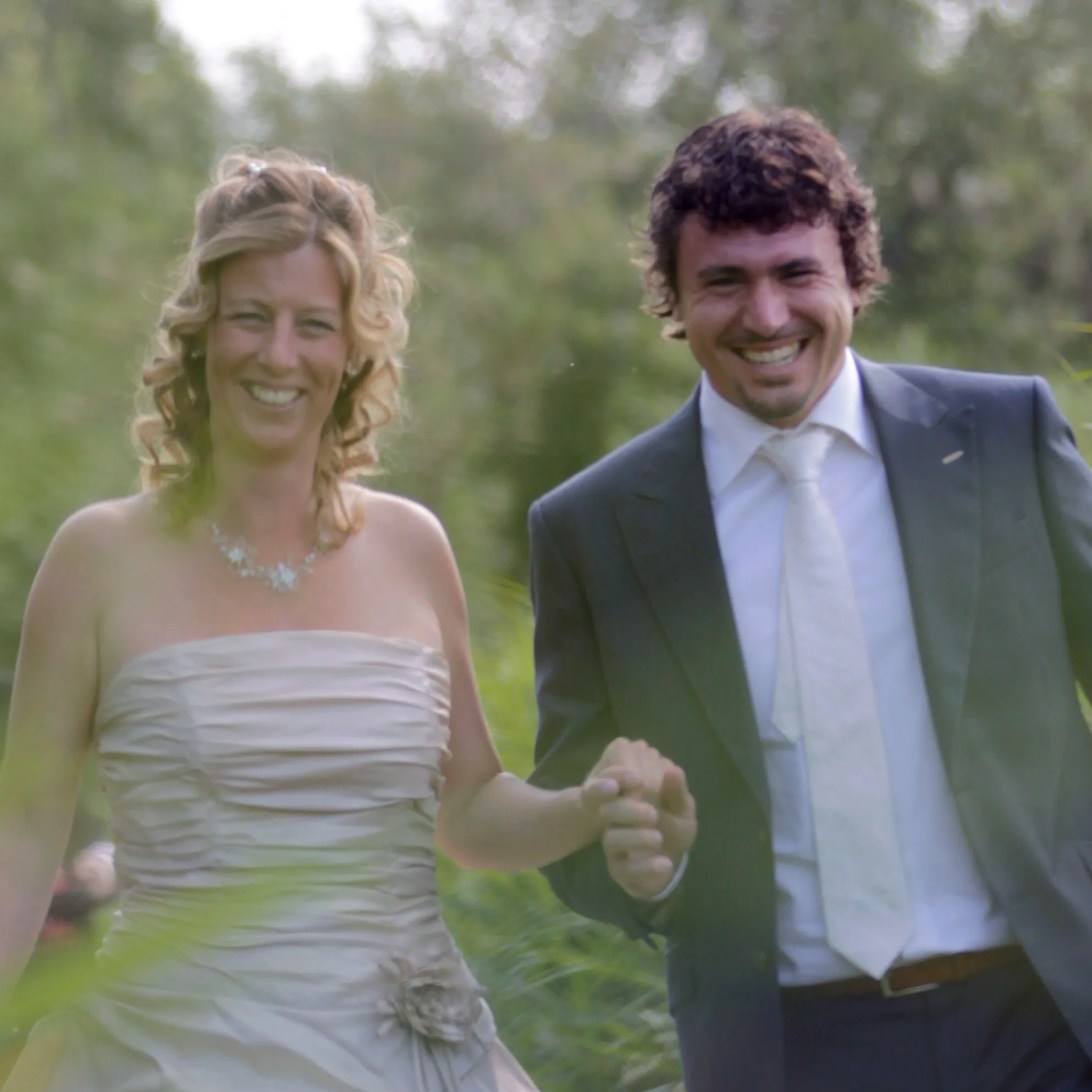 Arno & Patricia op hun trouwdag