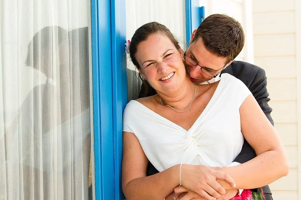 Bart & Jessica op hun trouwdag