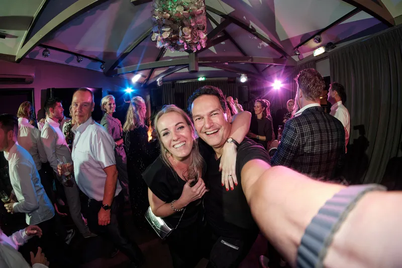 Een selfie op de dansvloer