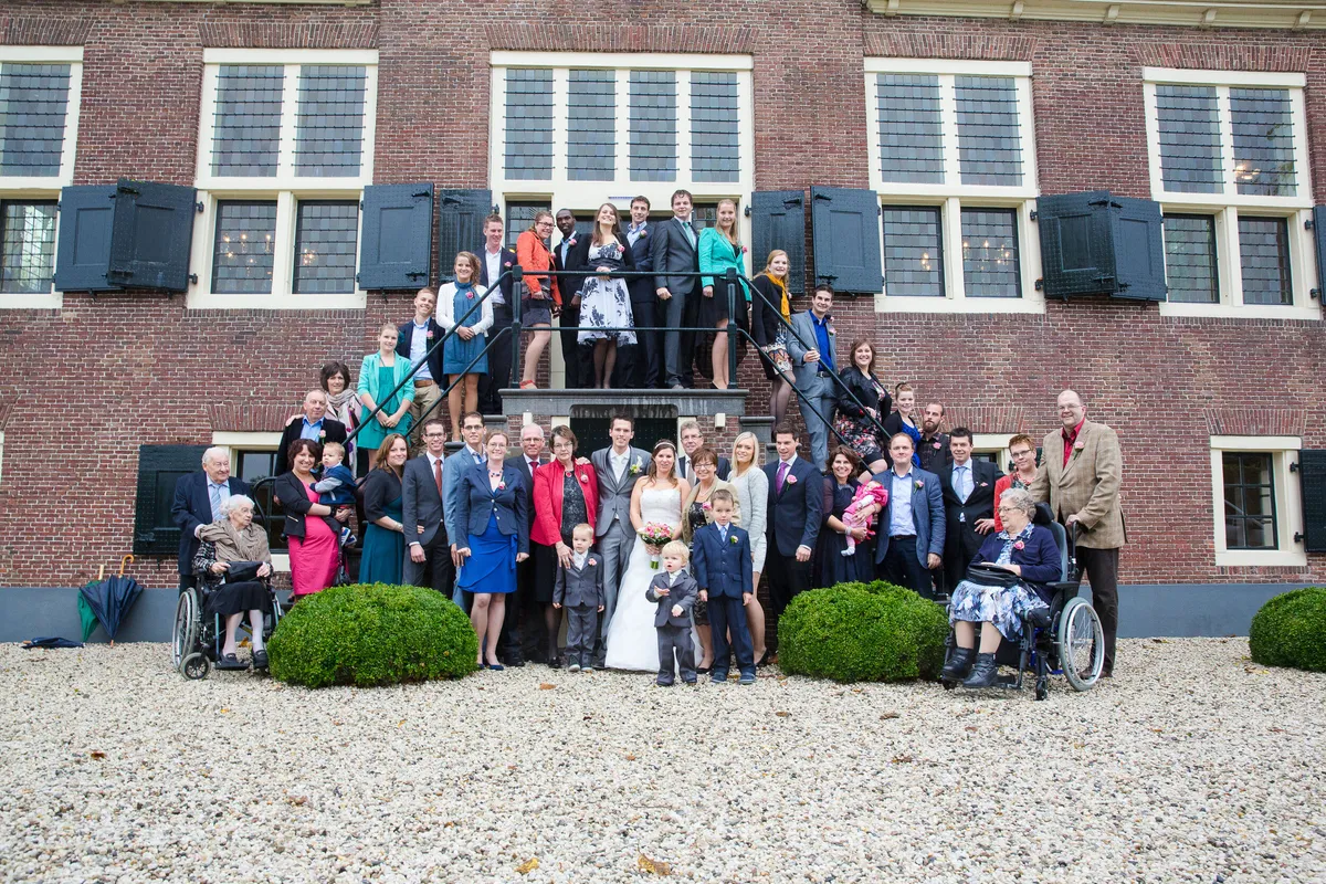 De grote groepsfoto voor Hofstede Meerzigt