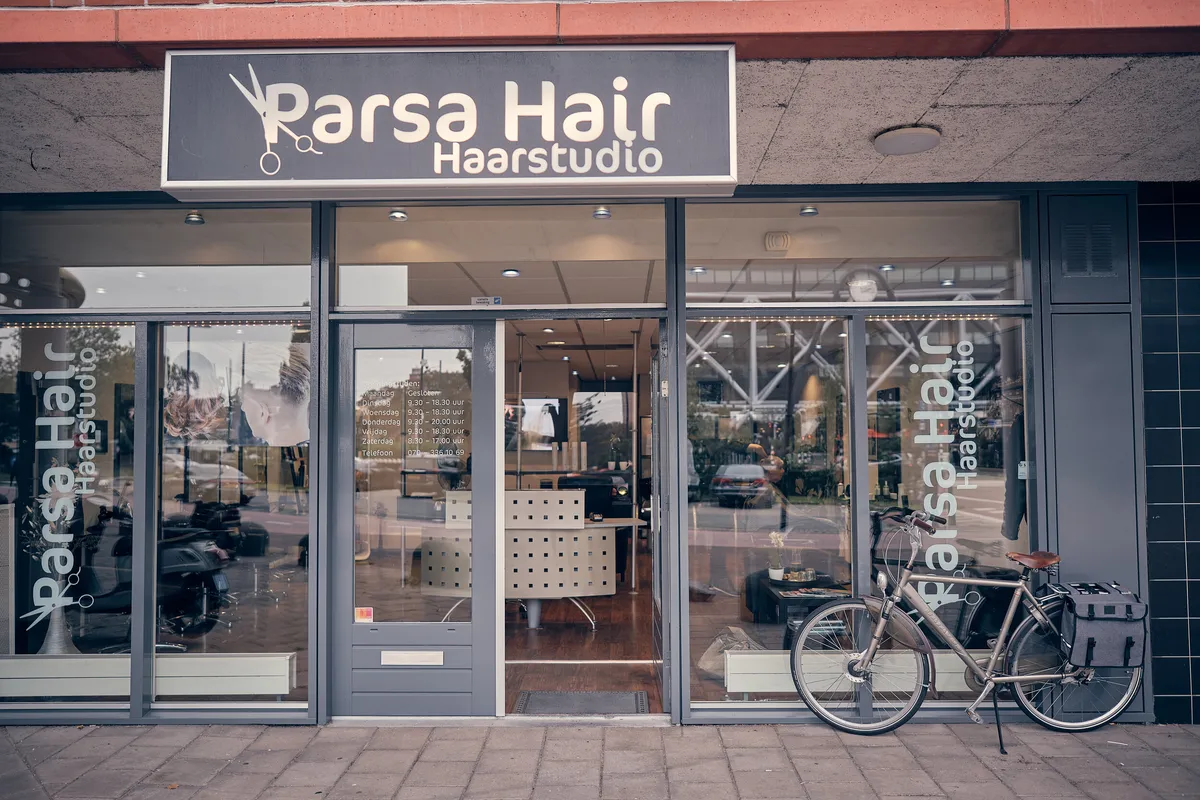 De kapperszaak in Rijswijk waar Herre ’s ochtends zijn haar liet knippen