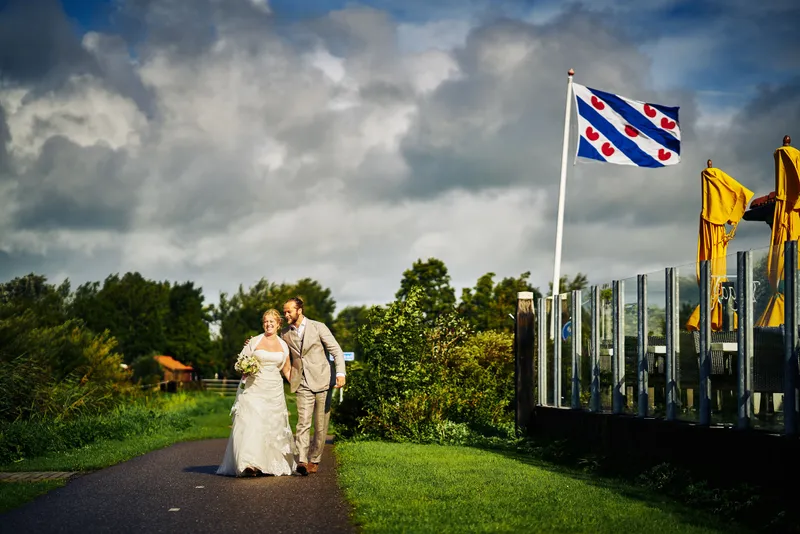 Akke en Rogier onder de Friese vlag
