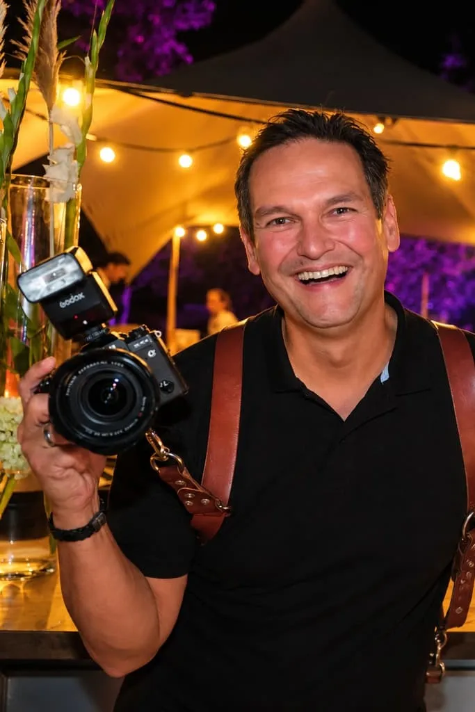 Stefan Segers met zijn camera