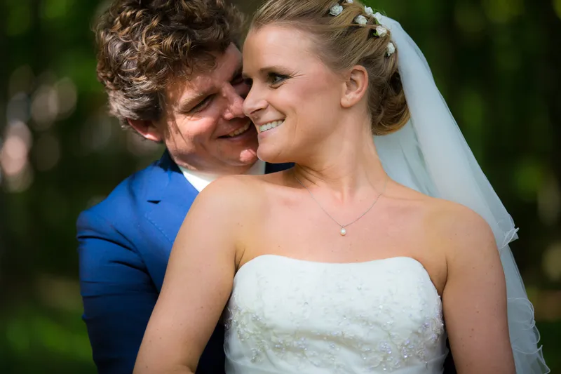 Liselotte en Matthijs wang aan wang