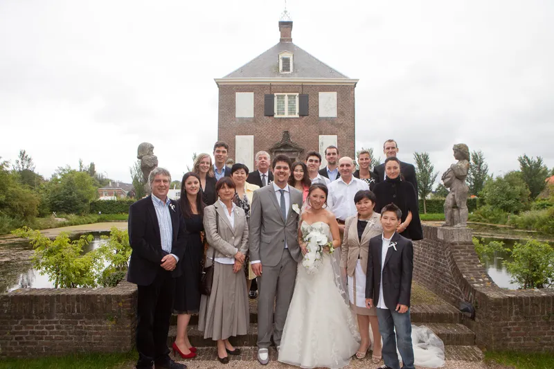 De groepsfoto voor Hofwijck