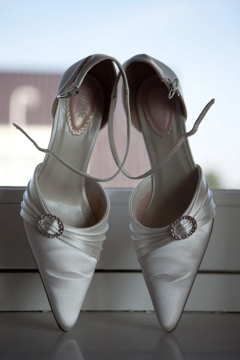 De trouwschoenen van Jorike